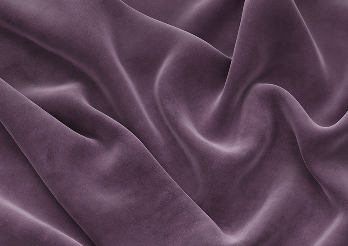 Odessa Velvet, Aubergine - Twist&Fit Roman Blind - Image 4